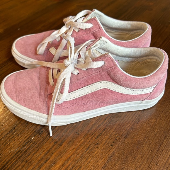 VANS Unisex Blush Pink Old Skool Shoes with Scotchguard Size 6 W and 4.5 M - Picture 4 of 7